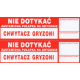 Naklejka na chwytacz gryzoni 